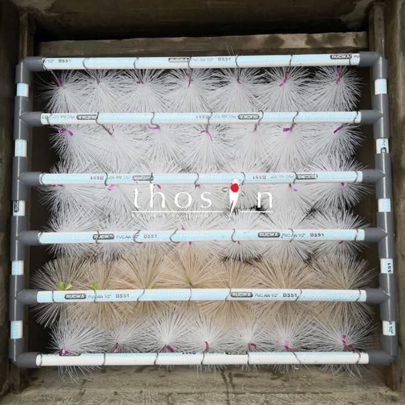 Jual Sikat Brush Media Filter Mekanis Untuk Kolam Koi Panjang Bersih