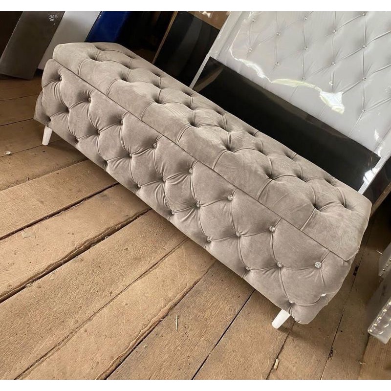 Jual Ottoman Sofa Bench Storage Box Shopee Indonesia