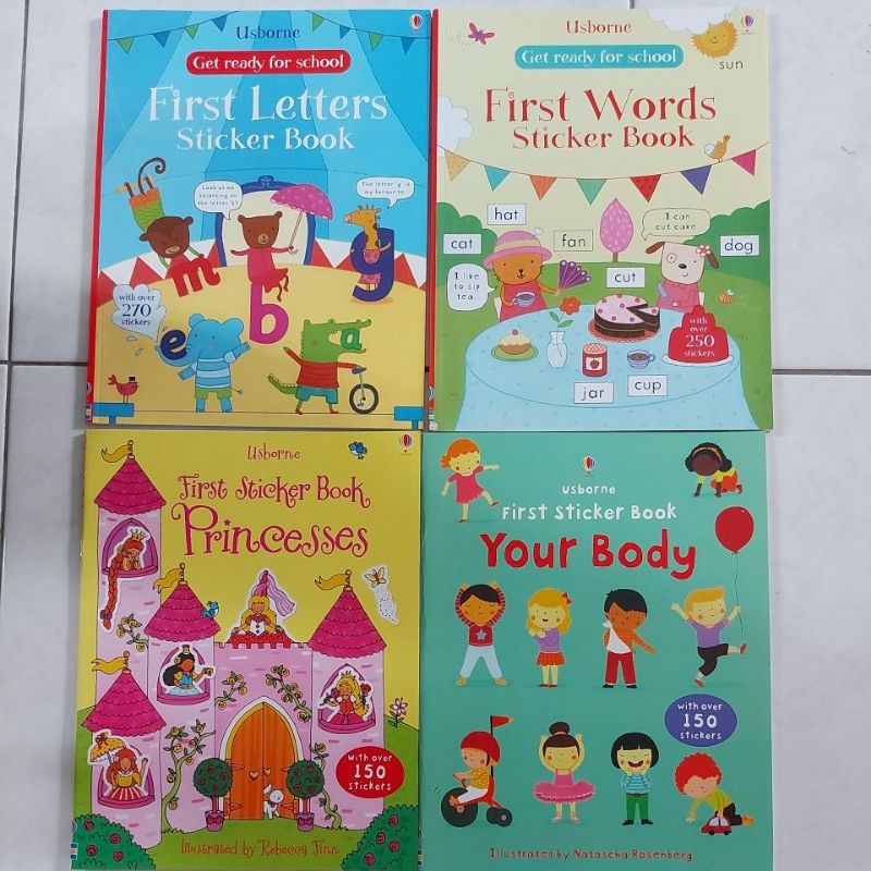 Jual Paket Usborne Sticker Book Miraz Shopee Indonesia