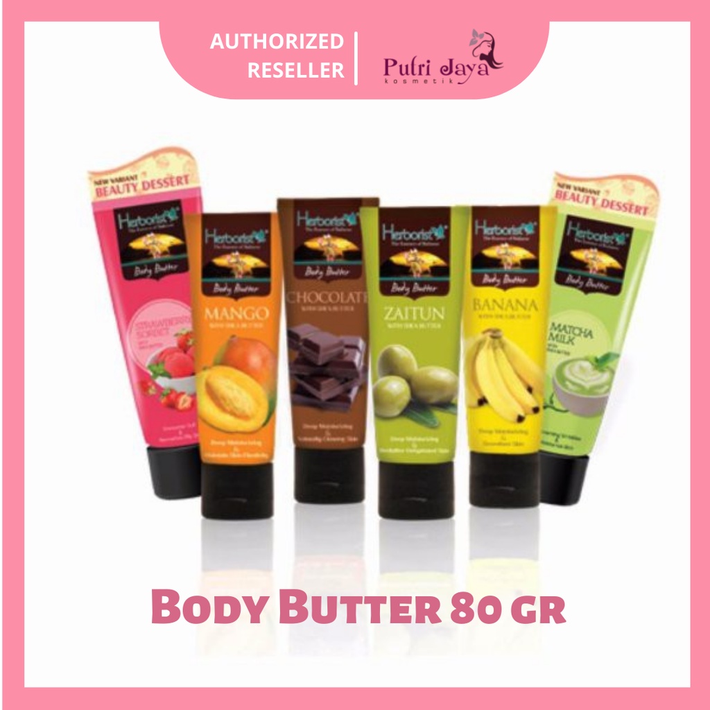 Jual Herborist Body Butter 80 gr (VCI) Shopee Indonesia