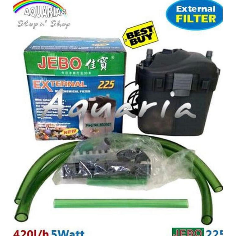 Jual JEBO 225 External Aquarium Filter Shopee Indonesia