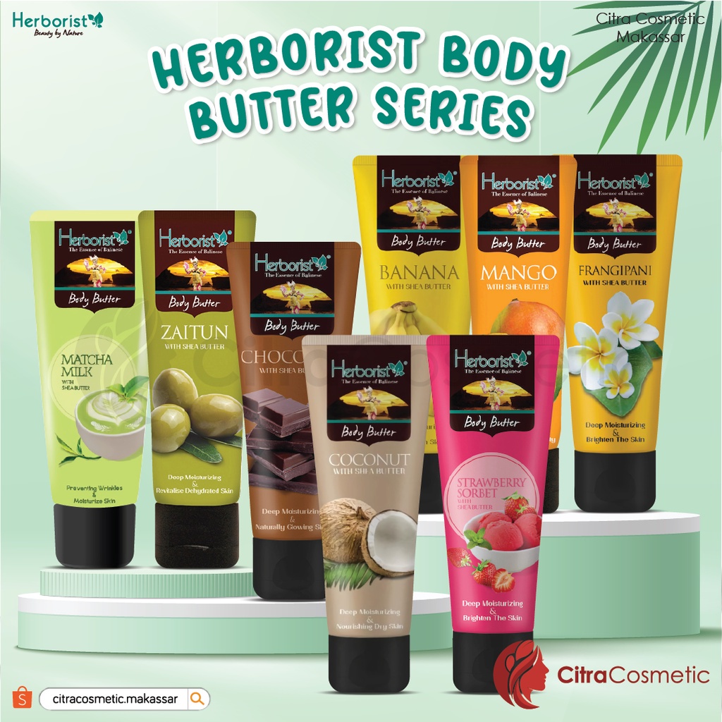 Jual Herborist Body Butter 80 Gr Shopee Indonesia