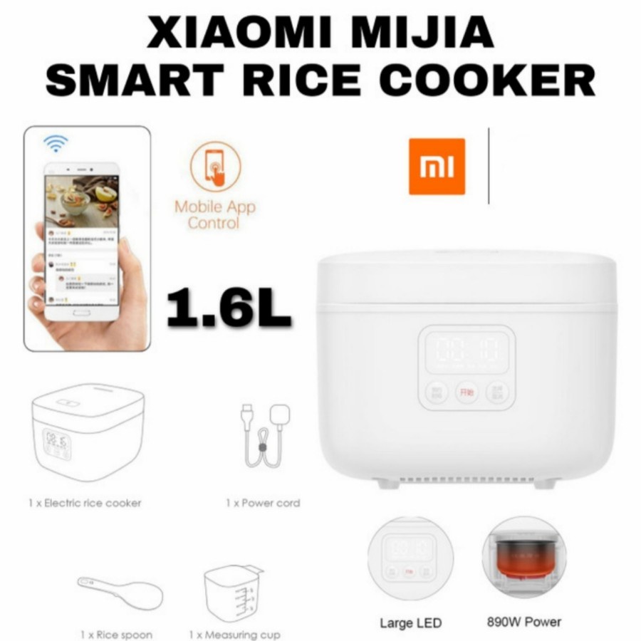 Jual XIAOMI MIJIA SMART RICE COOKER 1,6L PENANAK NASI MAGIC COM