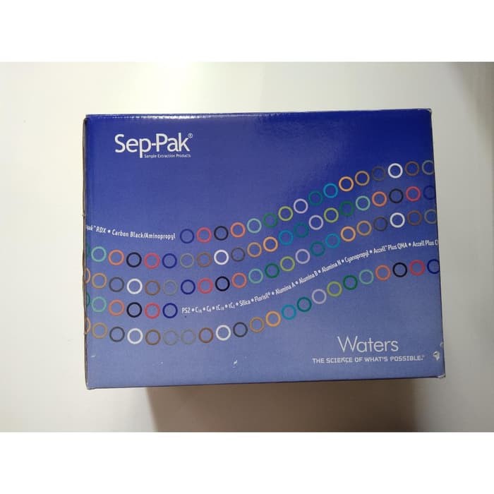 Jual SepPak Vac 3cc (200mg) C18 Cartridges 50/pack WATERS WAT054945
