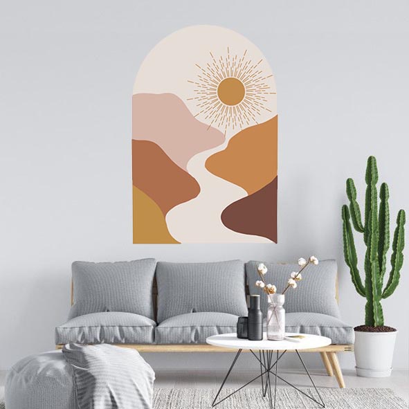 Jual Wall decals aesthetic wall sticker stiker wallpaper dekorasi rumah hiasan kamar Shopee