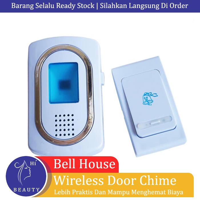 Jual NEW IMPORT!! Bel Pintu Rumah Tanpa Kabel Bel Rumah Wireless