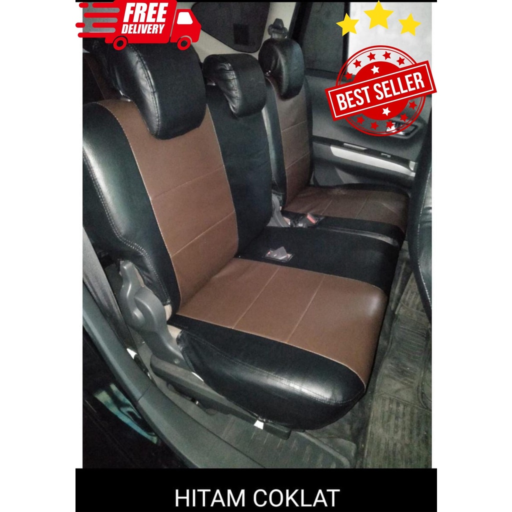 Jual Sarung Jok Mobil Toyota Avanza/Xenia 3 Baris Bahan Original