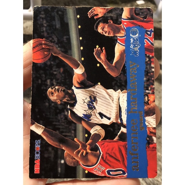 Jual KARTU BASKET ANFERNEE HARDAWAY 1995 NBA HOOPS CARD Shopee Indonesia