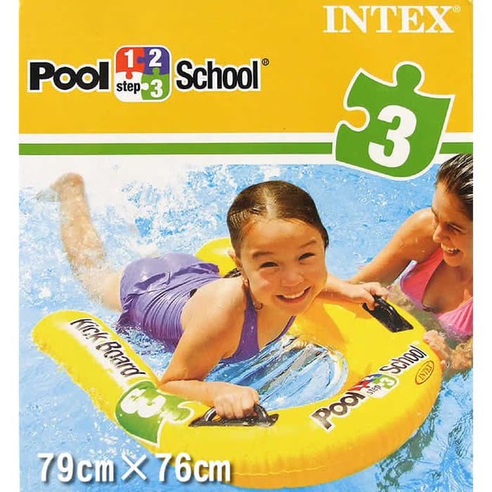 Jual intex 58167 Pelampung Papan Belajar Renang Kickboard Pool School