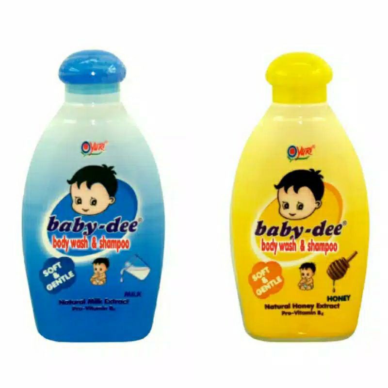 Jual Baby Dee body wash shampoo 200 ml botol Shopee Indonesia