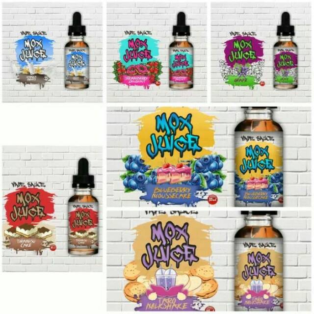 Jual LIQUID VAPE MOX JUICE LIQUID 30 ML LIQUID VAPE ENAK NON NIC LIQUID
