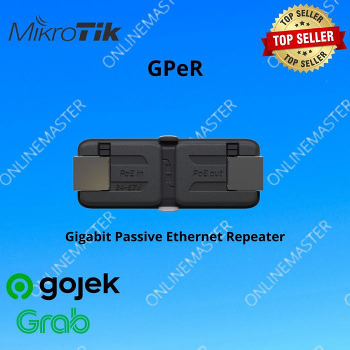 Jual mikrotik gigabit passive repeater gper Shopee Indonesia