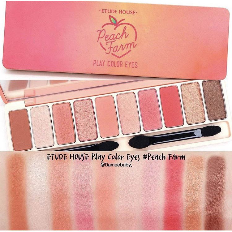 Jual Etude House Play Color Eyes Peach Farm Shopee Indonesia