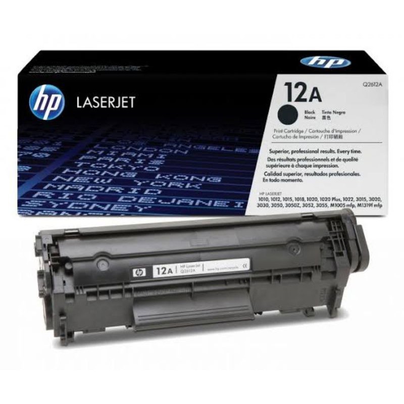 Jual Isi ulang/Refill Toner Cartridge Laserjet Q2612A / 12A (khusus