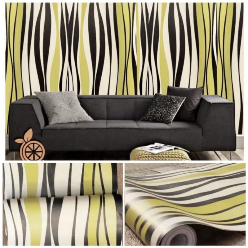 Jual wallpaper sticker dinding garis motif salur Shopee Indonesia