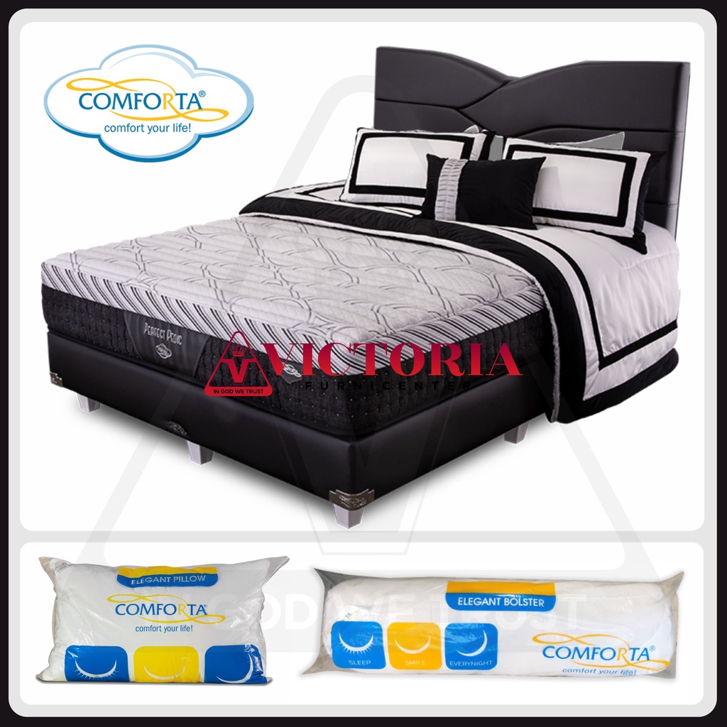 Jual Comforta Perfect Pedic 160 180 200 120 100 160x200 180x200 200x200 120x200 Spring Bed Saja