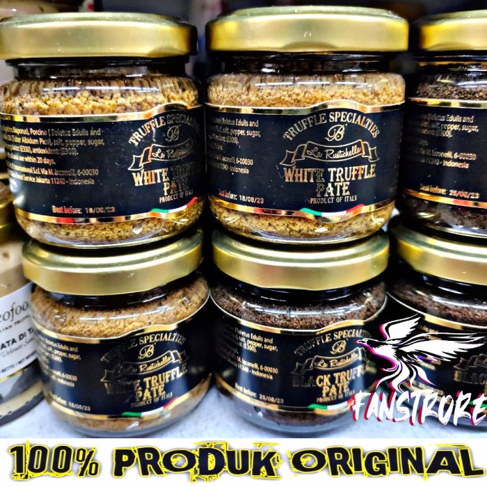 Jual Fchgtyani La Rustichella Black Truffle Pate/ Jamur Hitam Truffle