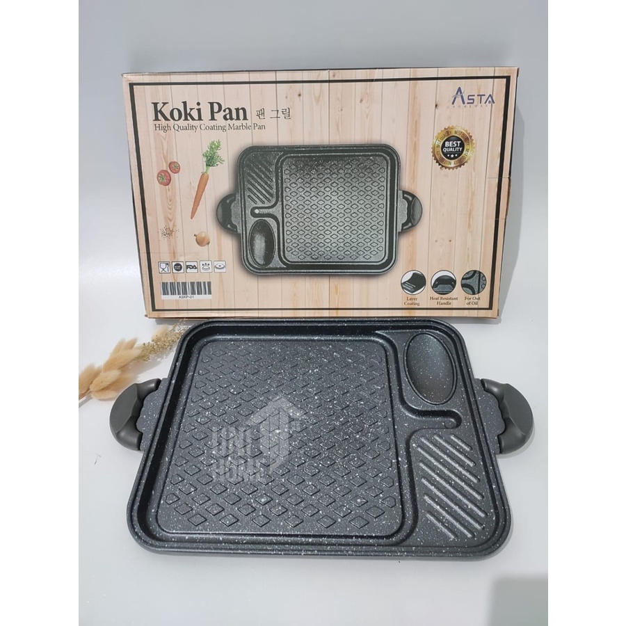 Jual Multi Grill Pan BBQ Asta Koki PanAlat Pemanggang Daging Sosis