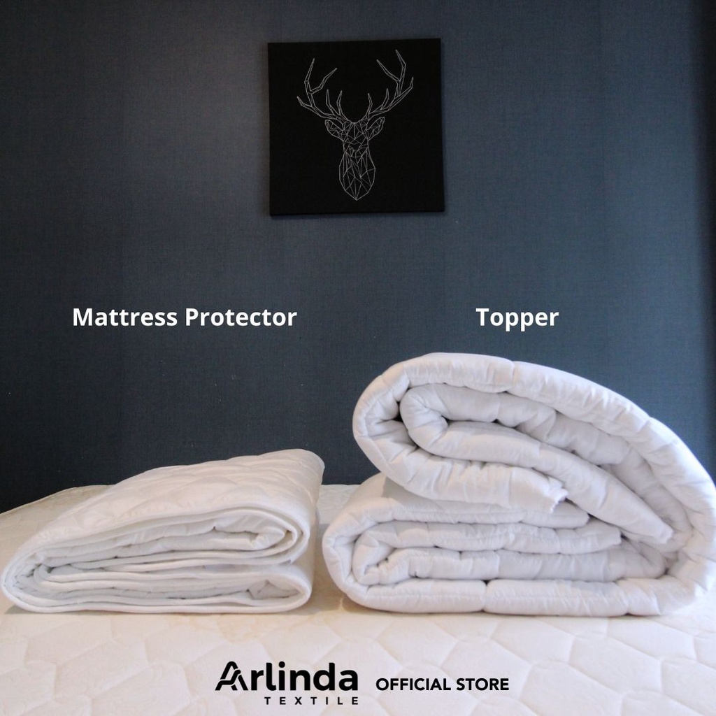 Jual Mattress Topper 120x200 Single Size Matras Protector Premium Bed