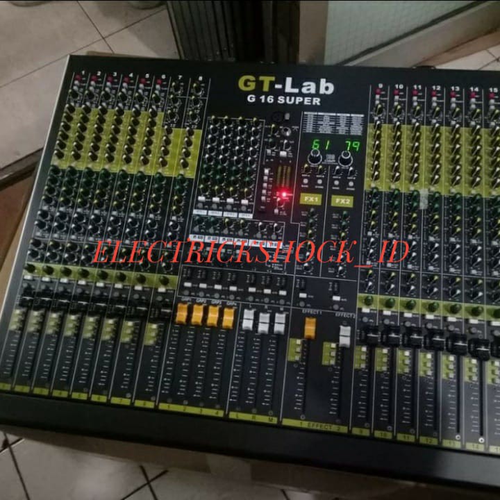 Jual MIXER AUDIO GT LAB G16 SUPER / G 16 SUPER SERIES ORIGINAL BY RDW