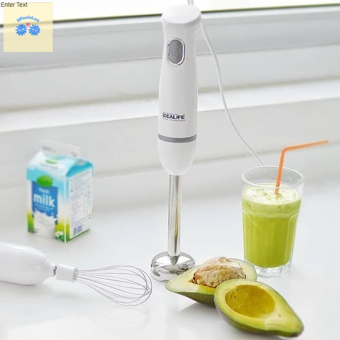 Jual Hand Blender Tangan Idealife IL 214 Original Premium Quality