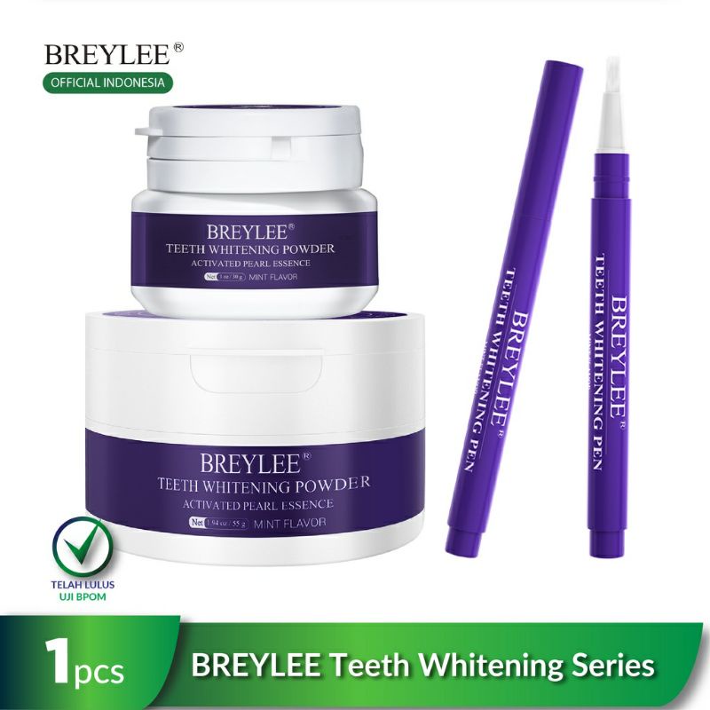 Jual BREYLEE Teeth Whitening Powder Pen 30gr dan 55gr Shopee Indonesia