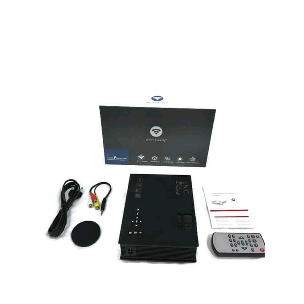 Jual LJP PROYEKTOR MINI LED PROJECTOR UNIC UC40 Mini LED 800 lumens