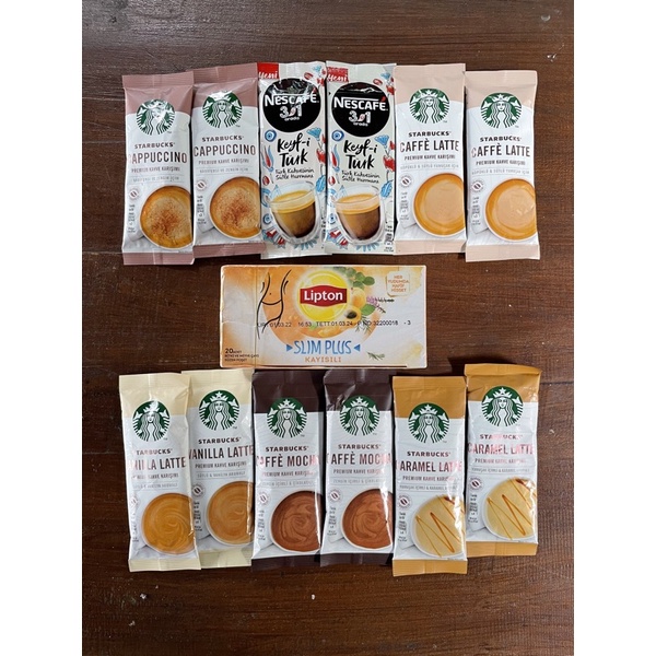 Jual Paket 150rb Starbucks Sachet Nescafe Lipton Turki Pakistan