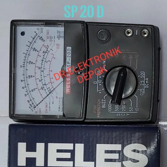Jual Multimeter ORI Avometer Multitester Analog Heles SP 20 D SP20D