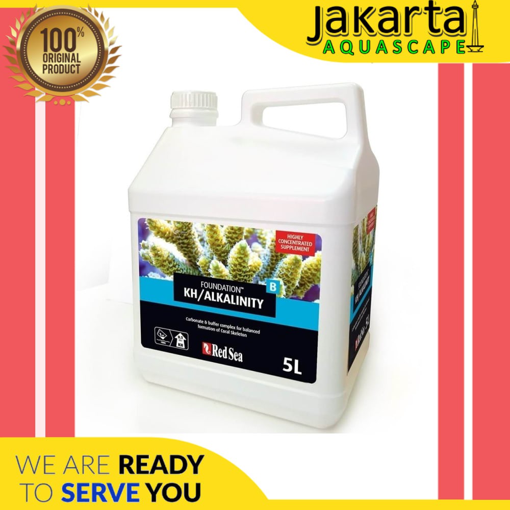 Jual Red Sea Foundation B Alkalinity 5L ORIGINALGARANSI AQUASCAPE