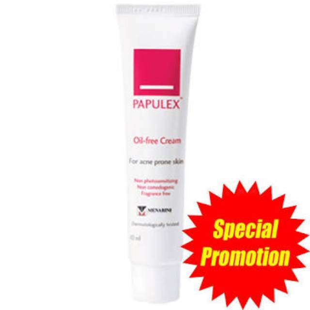 Jual Papulex Oil Free Cream 40ml Shopee Indonesia