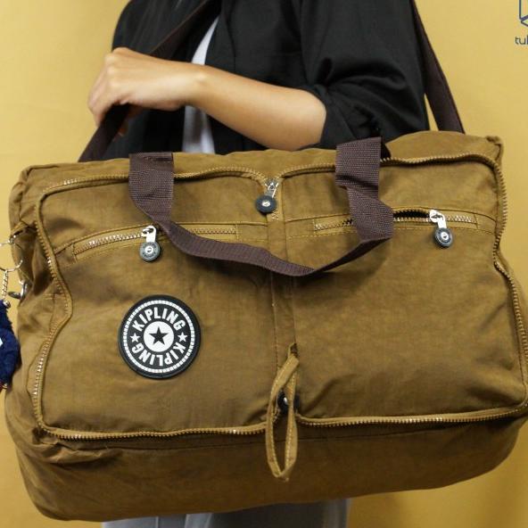Jual KK26TAS PAKAIAN KIPLING LIPAT 2IN1 IMPOR TRAVEL BAG UNISEX