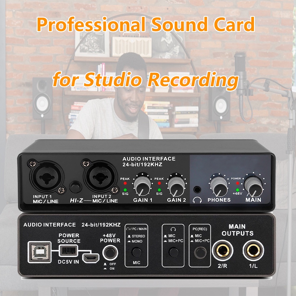 Jual Audio interface USB Sound card UR24C UR22C professional recording