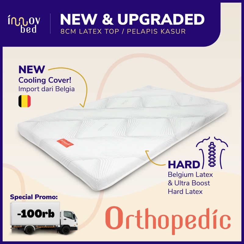 Jual Innovbed Mattress Topper Latex Orthopedic / Pelapis Kasur Ukuran