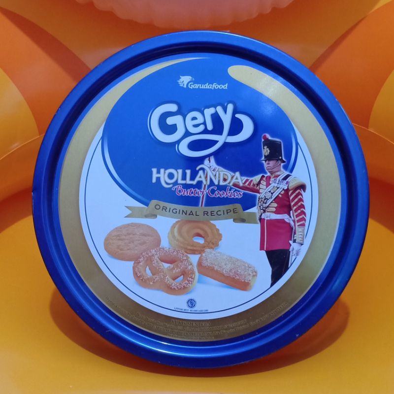 Jual Biskuit Gery/Hollanda Butter Cookies 225g/225 gram Shopee Indonesia