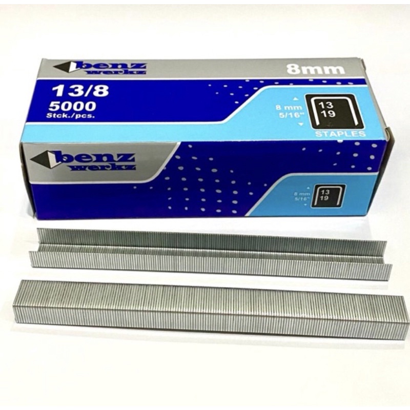 Jual BENZ 6mm 8mm ( 5000pcs ) Anak hekter tembak R 23 Staples 6 mili 8
