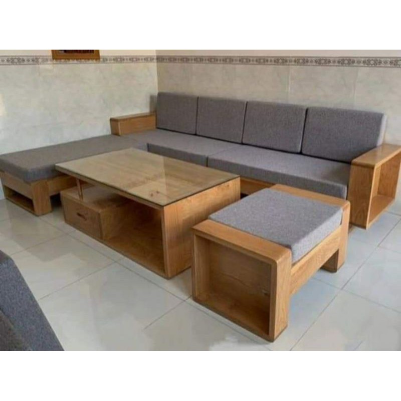 Jual set meja kursi tamu minimalis modern mebel meubel furnitur asli