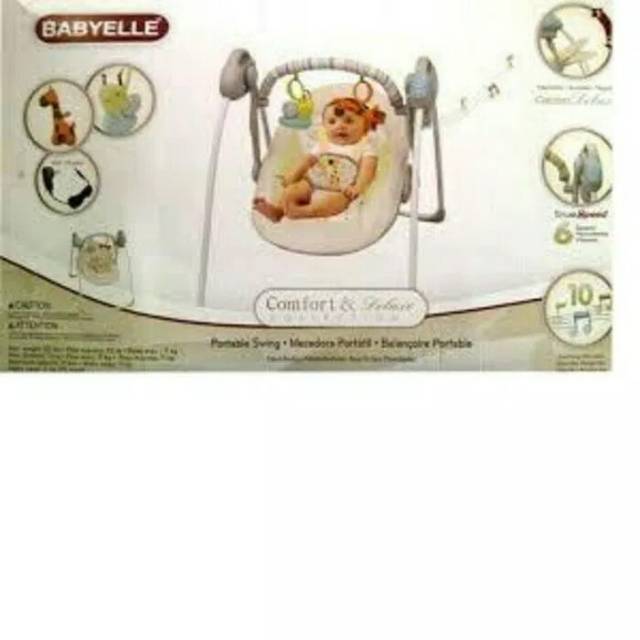 Jual Bouncer bayi baby elle swing listrik plus adaptor Shopee Indonesia