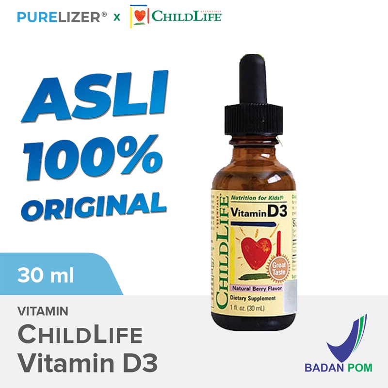 Jual ChildLife Vitamin D3 30ml BPOM Vitamin Anak & Bayi Shopee