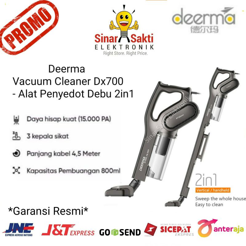 Jual Deerma Vacuum Cleaner Dx700 Alat Penyedot Debu 2in1 DX 700 S Vacum
