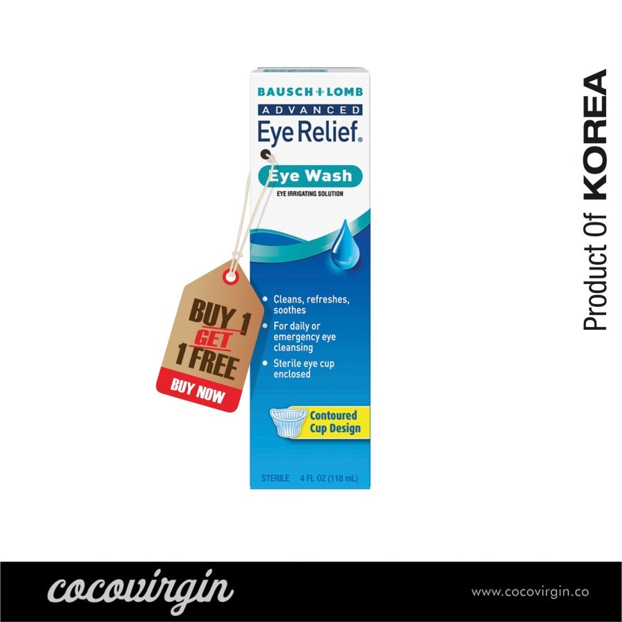 Jual BAUSCH&LOMB Advanced Eyes Relief Eye Wash 118ml Shopee Indonesia