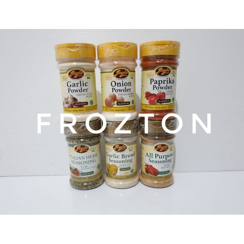 Jual Jay's Italian Herb All Purpose Garlic Bread Onion Paprika Powder