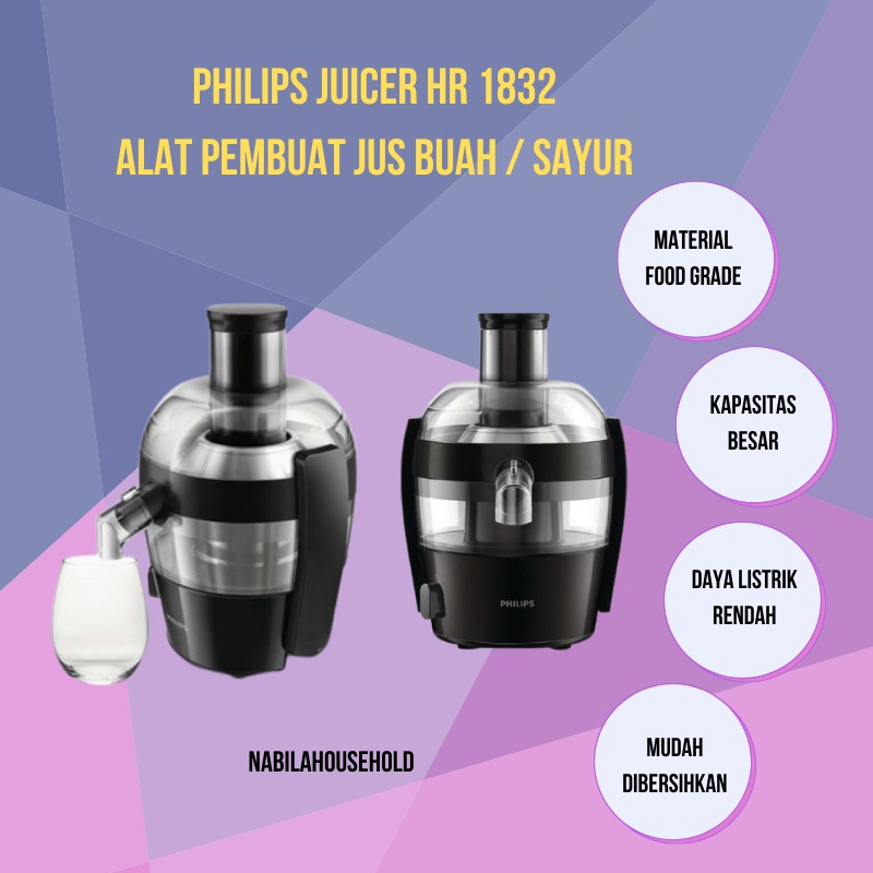 Jual Juicer Philips / Philips Juicer / Mesin Jus / Mesin Juicer