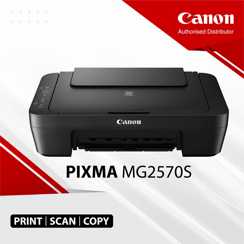 Jual Canon PIXMA MG2570s Multifunction Inkjet Printer Shopee Indonesia