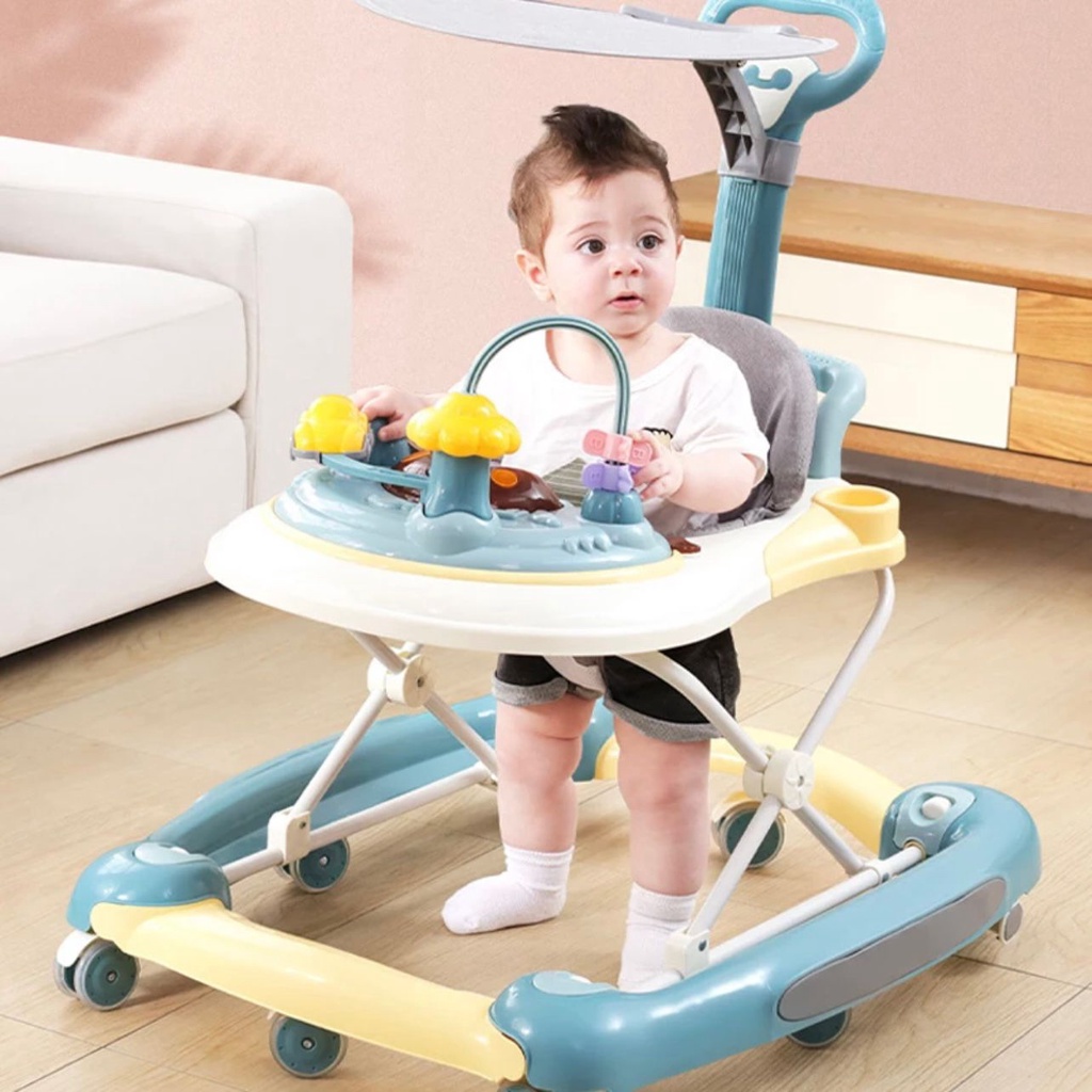 Jual Baby Walker 4 in 1 Alpha Alat Belajar Jalan Bayi babywoker kereta