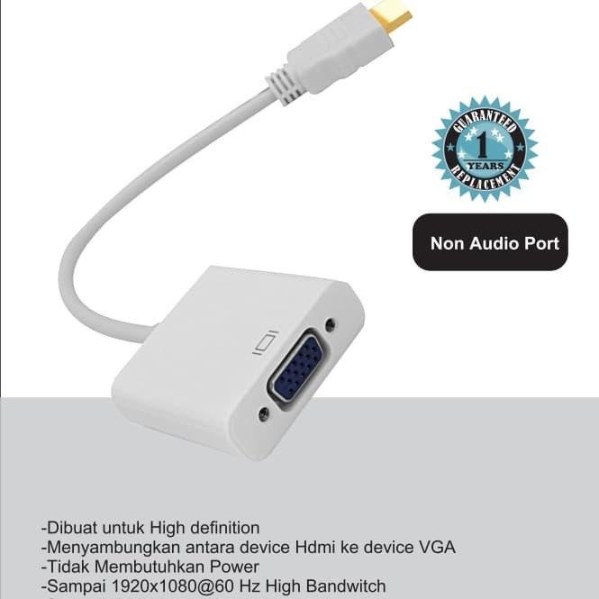 Jual Jual ORIFICE Converter HDMI TO VGA / HDMI TO VGA Converter terbaik