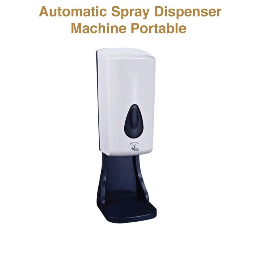 Jual Automatic Spray Sensor Hand Sanitizer Dispenser with Base