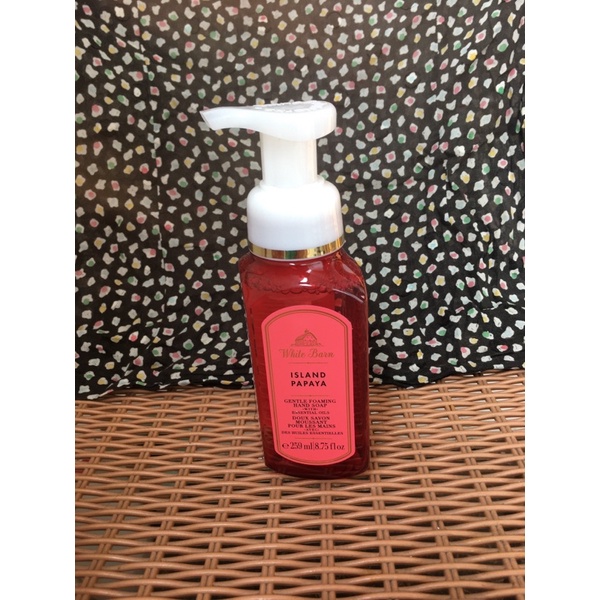 Jual Bath & Body Works BBW Original White Barn Island Papaya Gentle