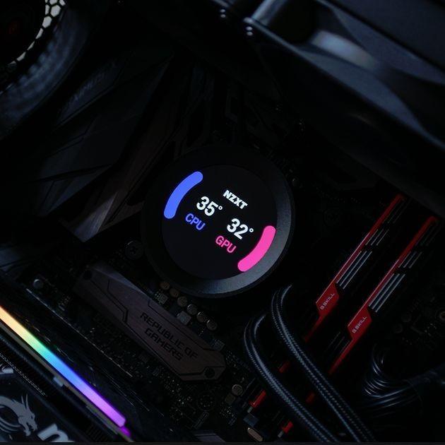 Jual Fanco Nzxt Kraken Z73 Rgb Matte Black 360Mm Liquid Aio Cpu Water
