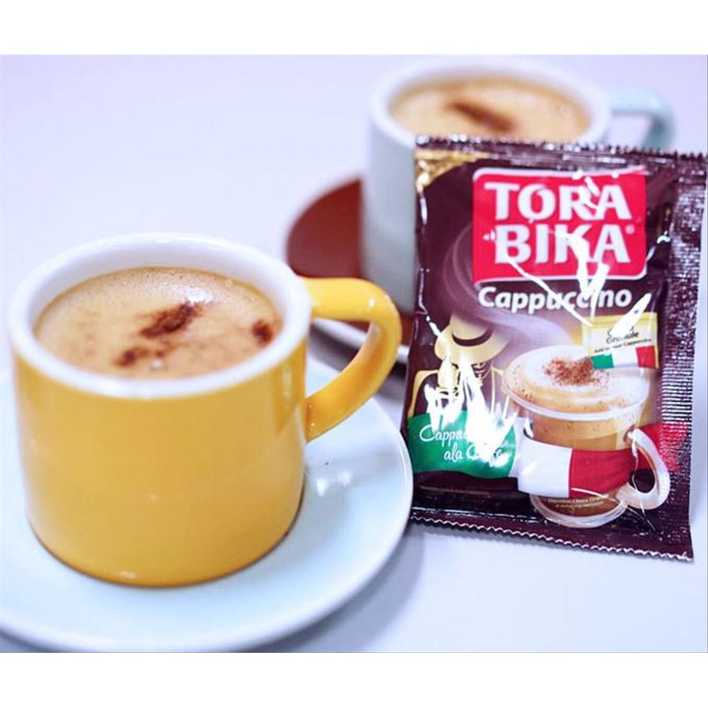 Jual KOPI TORABIKA CAPPUCCINO 1 RENCENG 10 SACHET Tora Bika Capucino 25grX10pcs Shopee Indonesia